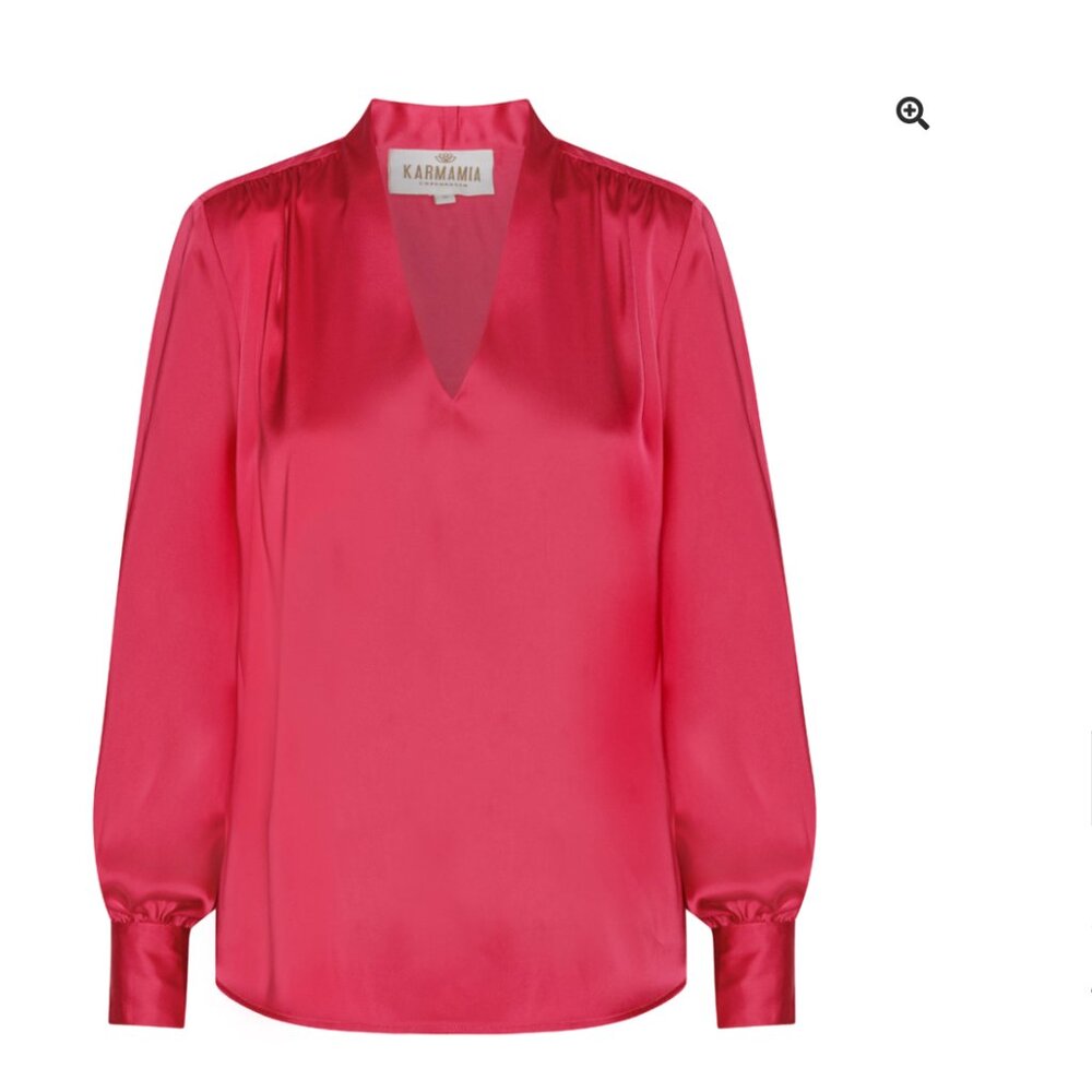 !!! NWT !!! Karmamia Edith Blouse - Gorgeous Deep Pink